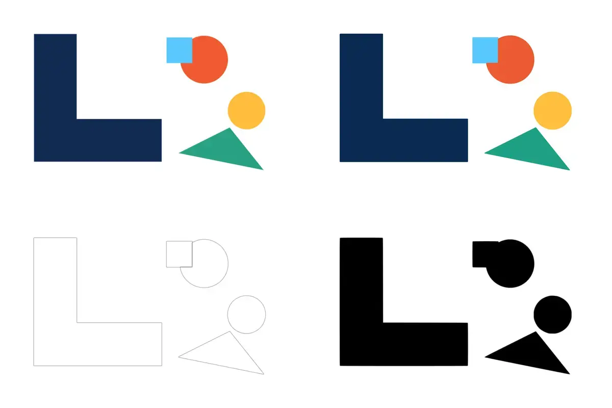 See it in action: real Lumekon before/after with cut and backing outputs